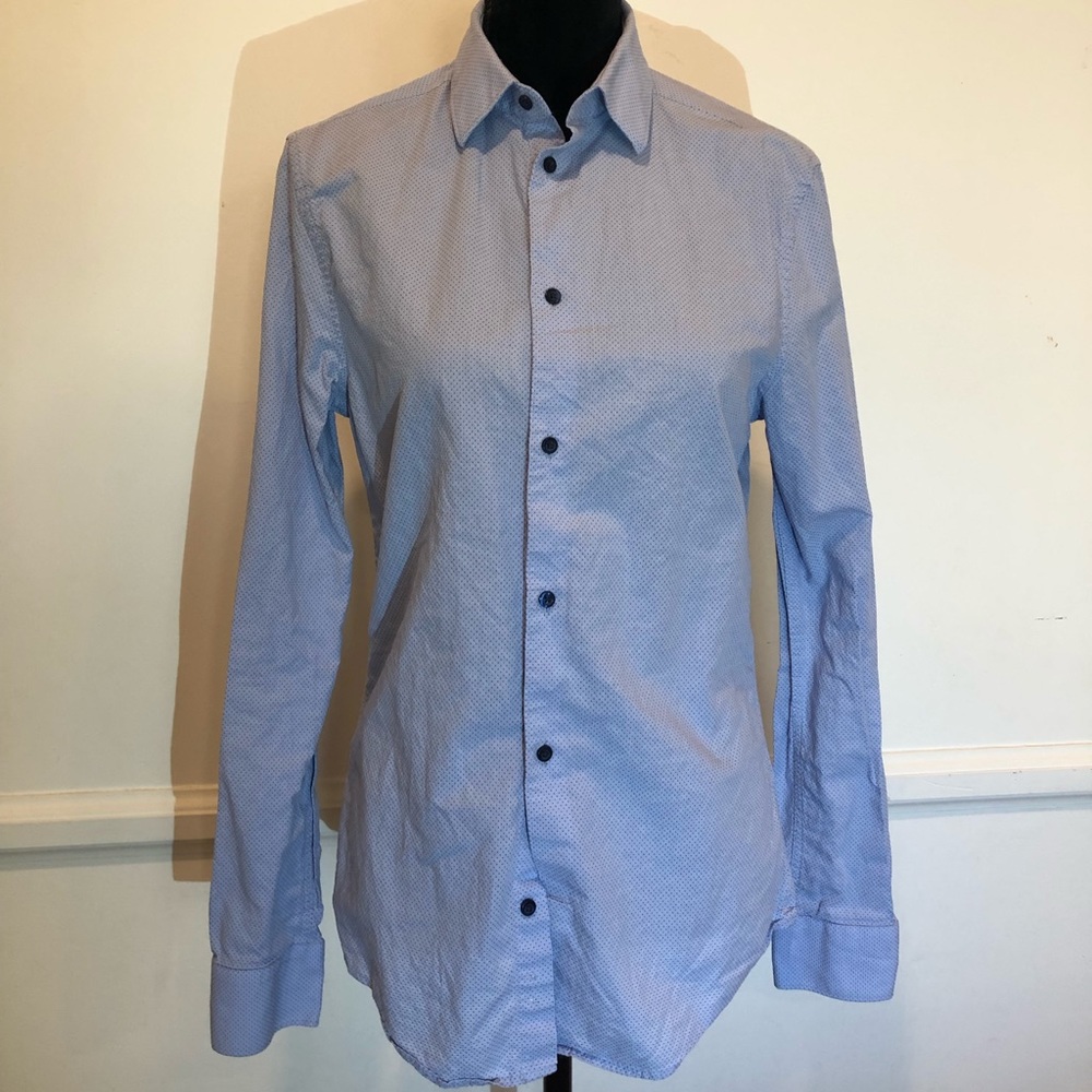 H&M Regular Fit Casual Button Down Long Sleeve